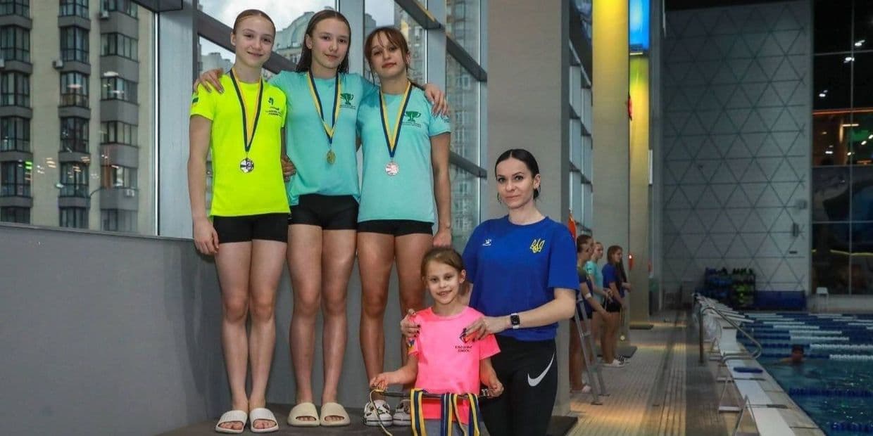 Ще одне "срібло" в активі луганчанки на першості країни зі стрибків у воду. Фото: Facebook/Олексій Харченко