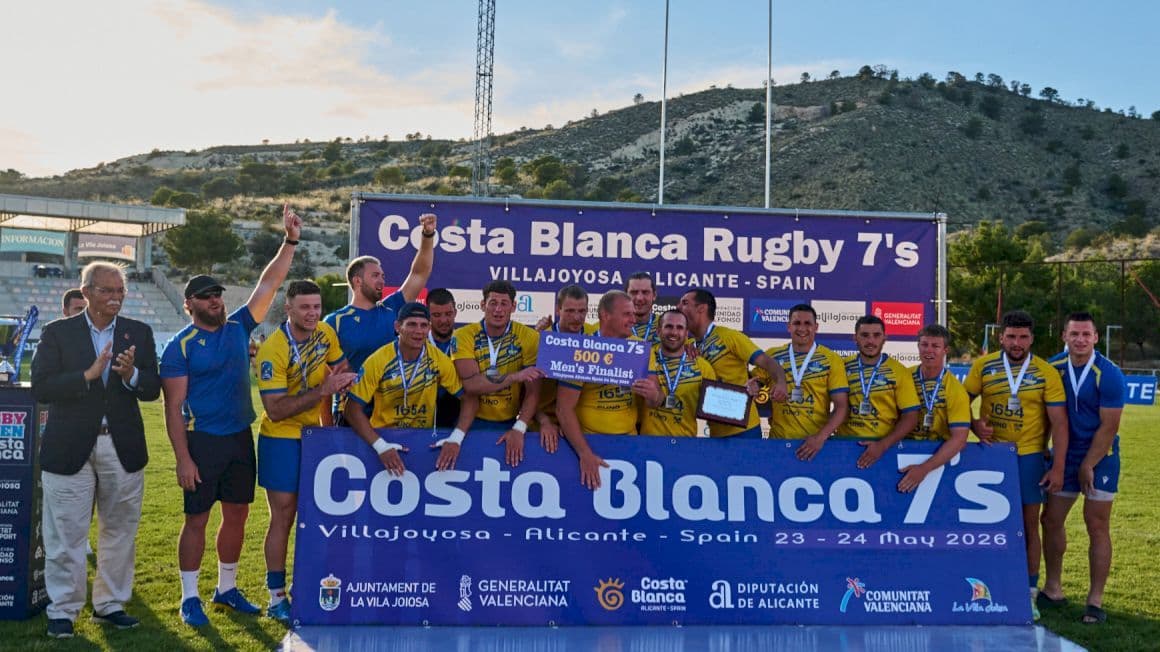 Збірна України з регбі-7 на міжнародному турнірі з регбі-7 Costa Blanca Rugby Sevens в Іспанії. Фото: Управління фізичної культури та спорту Донецької ОДА