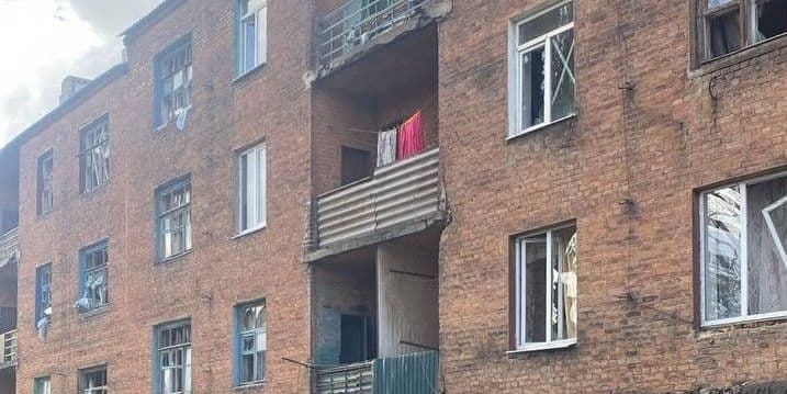 Наслідки російського бомбового удару. Фото: Краматорська міська рада