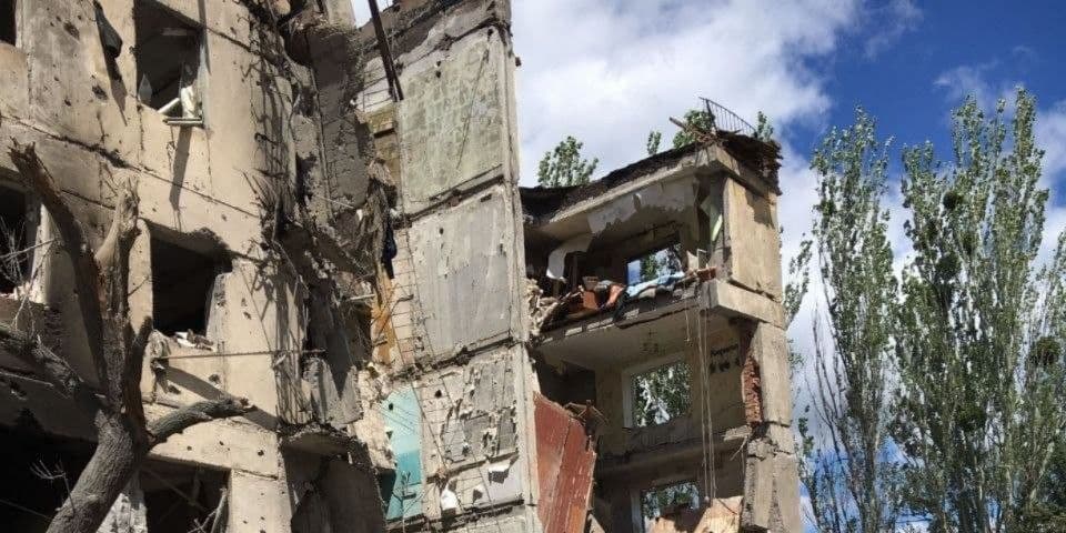 <em>Архівне фото. Наслідки російського удару по Миколаївці. Фото: Миколаївка — Слов'янськ Online</em>