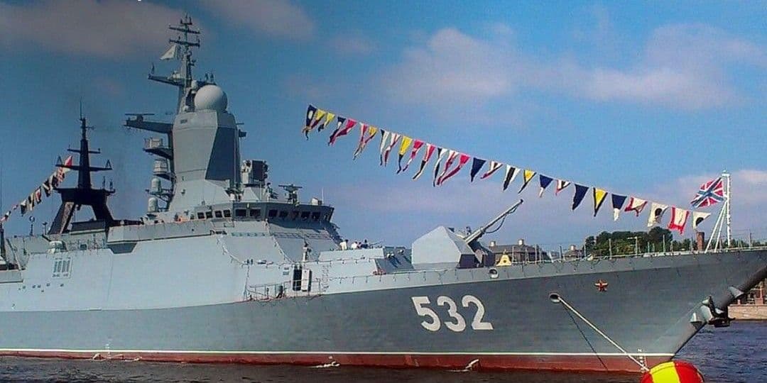 Російський корвет "Бойкій".Фото: Генштаб ЗСУ