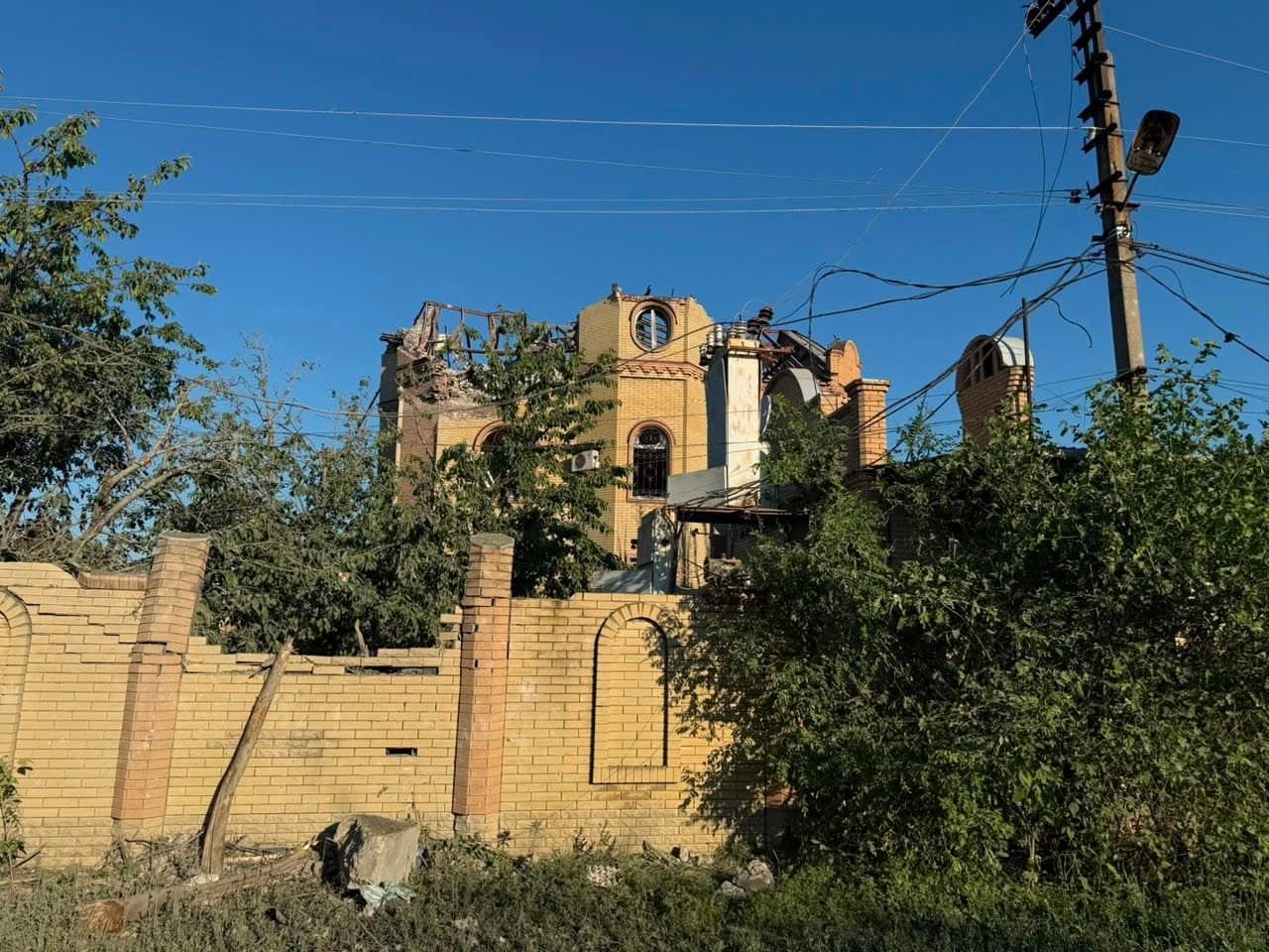 Наслідки російського авіаудару по Слов'янську 9 червня 2026 року. Фото: Facebook/Вадим Лях