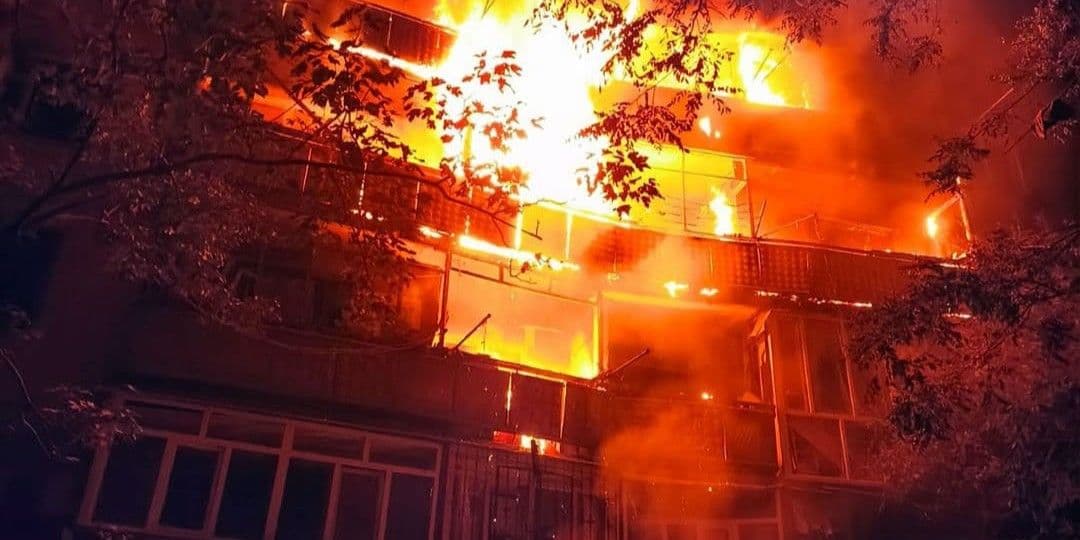 Наслідки російського обстрілу Донеччини. Фото: НПУ