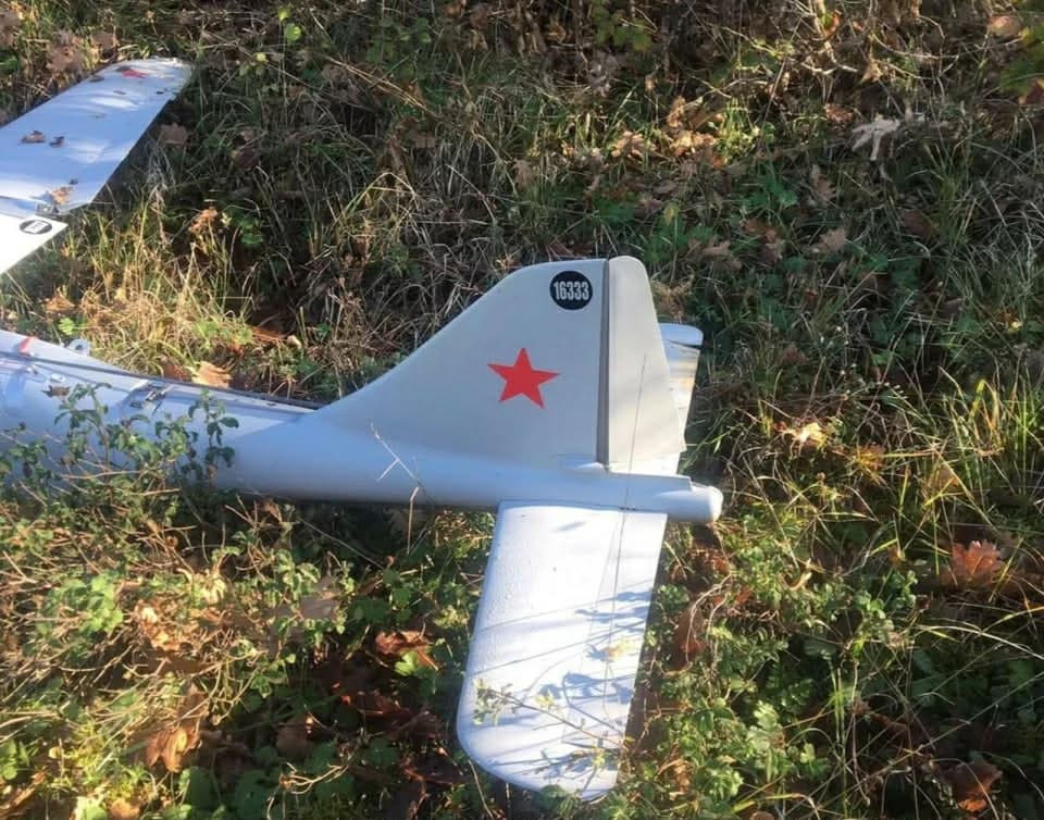 <em>Ворожий дрон. Фото з відкритих джерел. </em>
