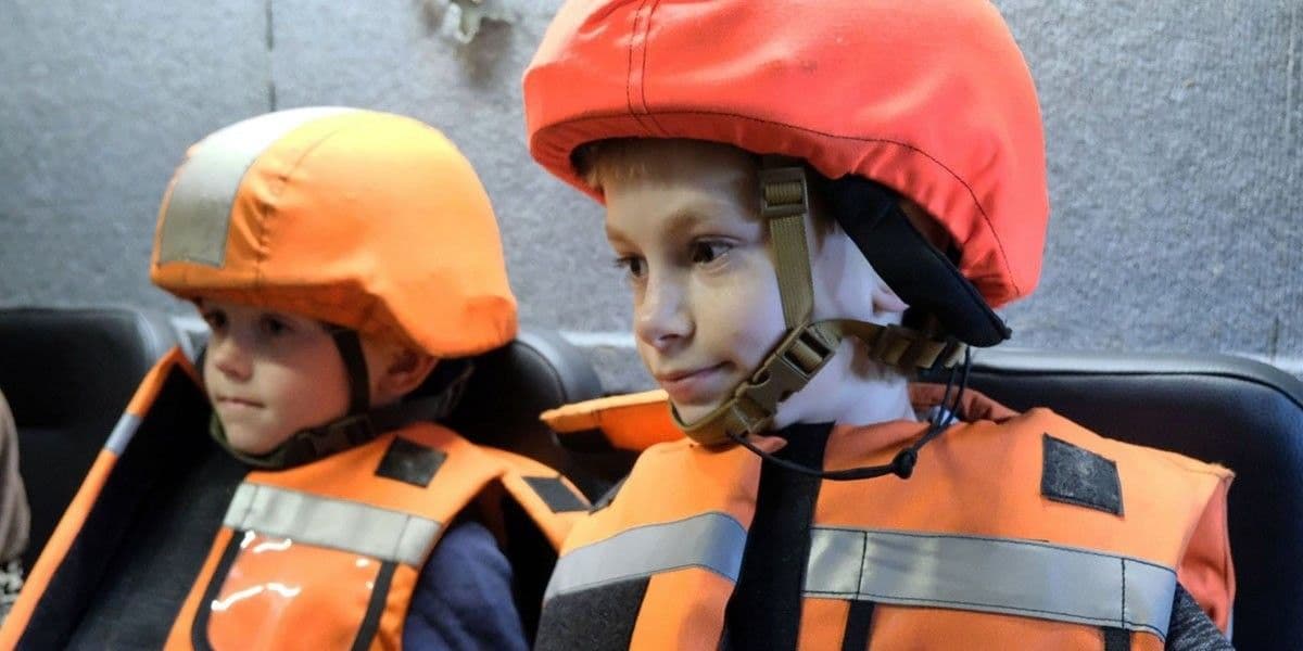 Евакуація дітей з Краматорської громади, червень 2026 року. Фото: НПУ