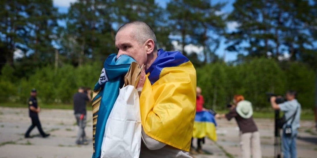 Відбувся черговий обмін полоненими, 26 червня 2026 року. Фото з офіційного телеграм-каналу Президента України