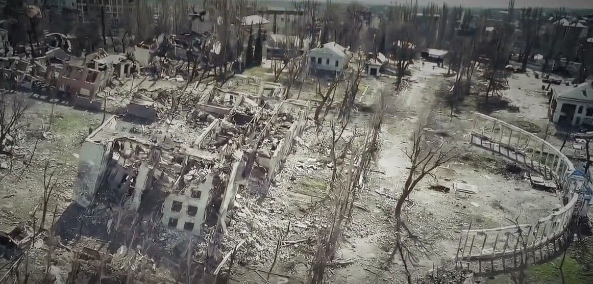 Часів Яр. Скриншот з відео 24 ОМБр
