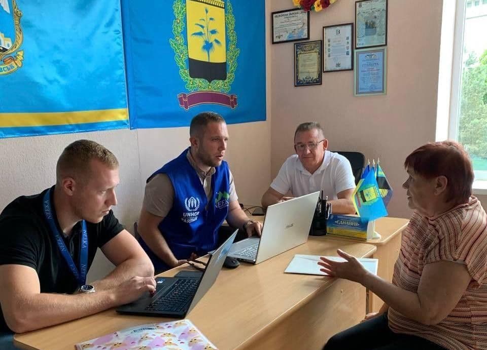 <em>Для переселенців із Покровської громади працюють шість гуманітарних хабів. Фото: Покровська територіальна громада</em>