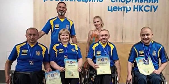 Спортсмени Донеччини здобули 5 нагород чемпіонату України з пара настільного тенісу. Фото: Управління фізичної культури та спорту Донецької ОДА