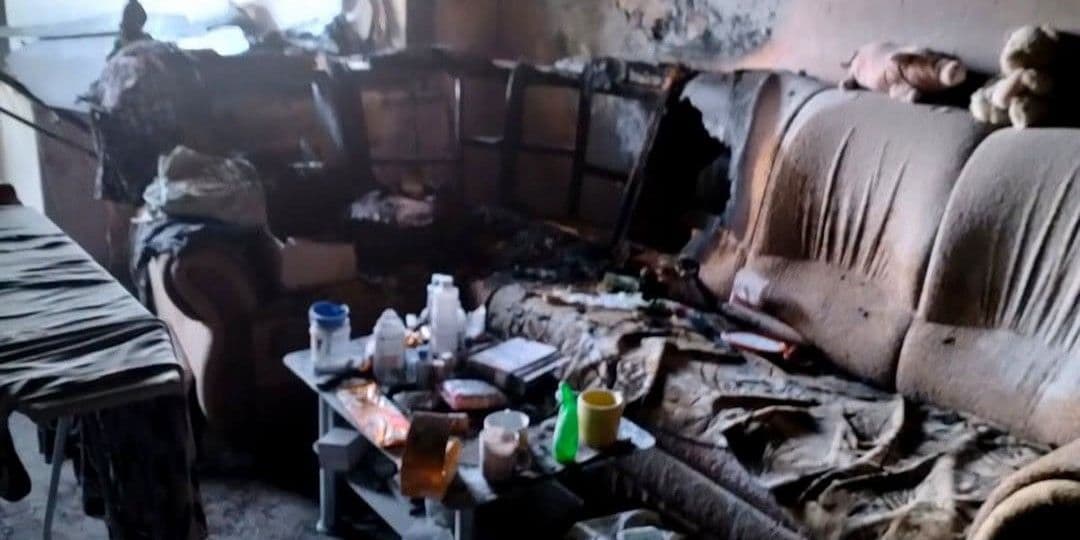 Наслідки російського обстрілу Донеччини. Фото: НПУ