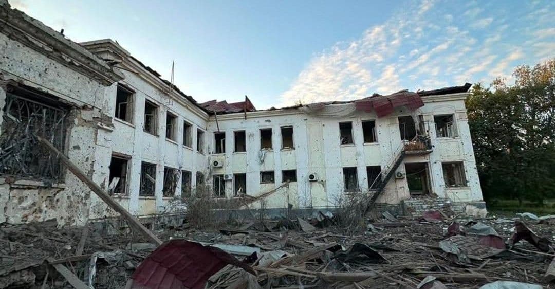 Последствия российского обстрела Донетчины. Фото: НПУ