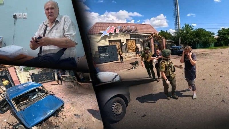 У Краматорську збільшилася кількість поранених унаслідок влучання дрона в автомобіль (відео)