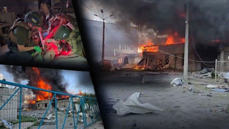 Наслідки російського авіаудару по Краматорську 16 липня 2026 року. Фото: Поліція Донеччини
