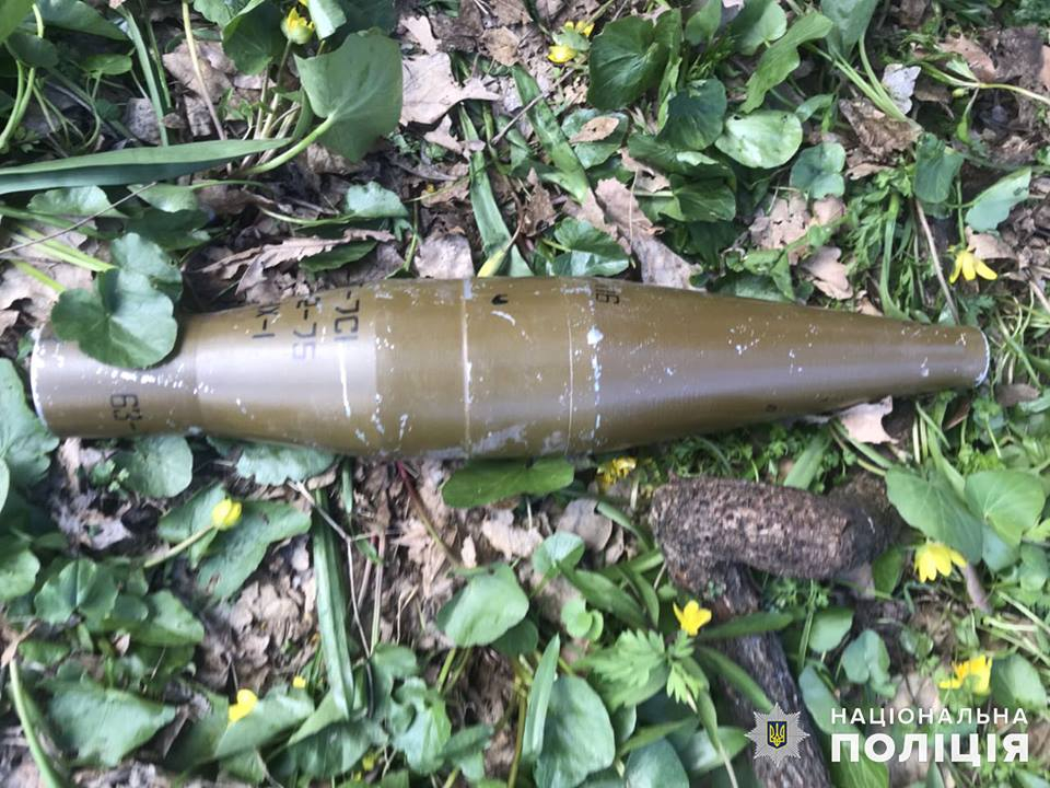 В Луганской области правоохранители обнаружили тайник с оружием