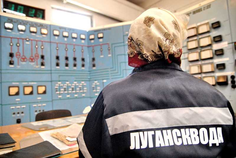 Центр Луганска временно остался без водоснабжения