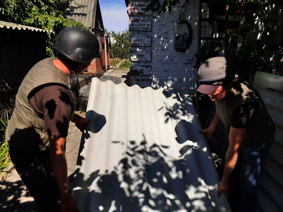 Бойцы ГСЧС восстановили 454 жилых дома с начала проведения операции Объединенных сил