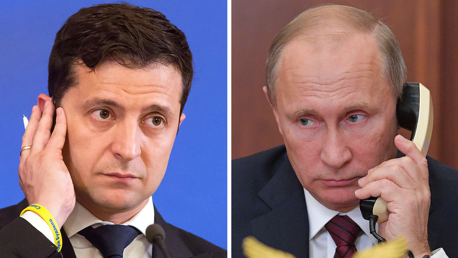 Зеленский рассказал о телефонном разговоре с Путиным по Донбассу - видео