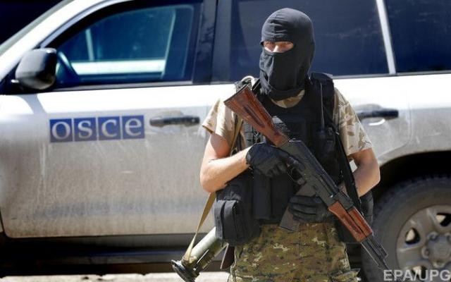 На Донетчине боевики обстреляли миссию ОБСЕ