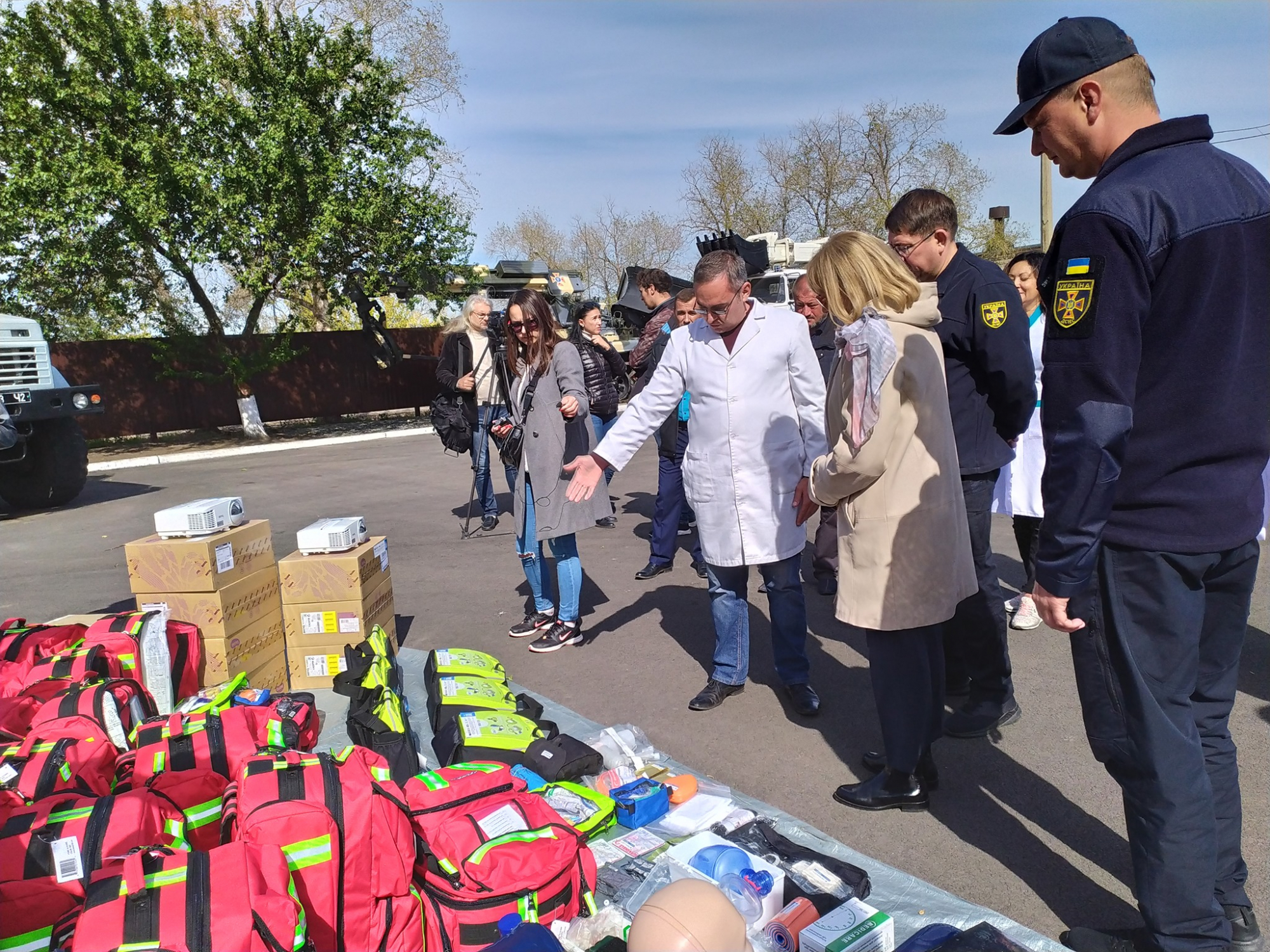 Центры безопасности граждан на Донетчине получили оборудования на 58 тысяч долларов