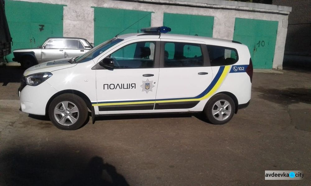В Авдеевке полиция будет патрулировать город на новом Renault Lodgy