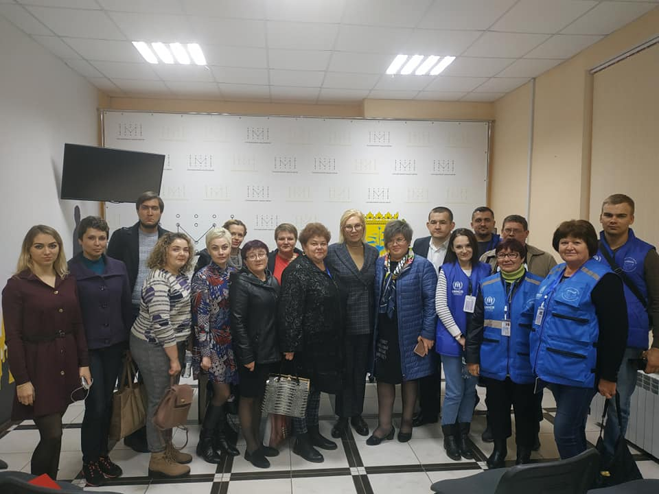 Денисова в Донецкой области встретилась с шахтерами, а также обсудила вопросы разрушенного жилья