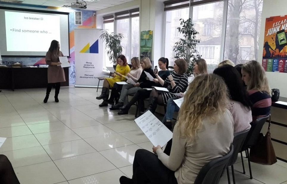 В Мариуполе провели тренинг по медиаграмотности для учителей
