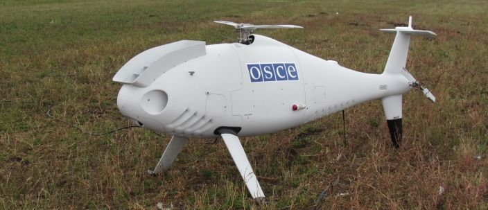 На Донбассе боевики обстреляли беспилотник ОБСЕ