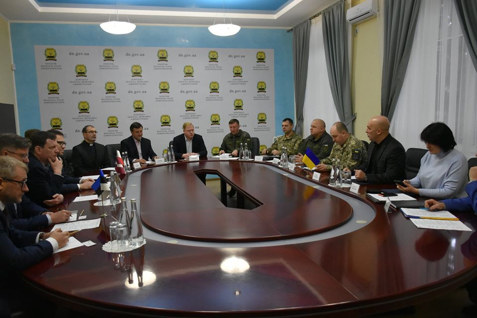 В ДонОГА прошла встреча с послами ЕС: что обсуждали