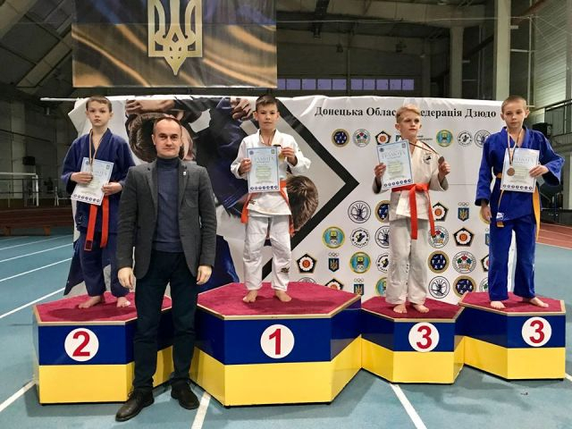Краматорские дзюдоисты завоевали 5 медалей на чемпионате области