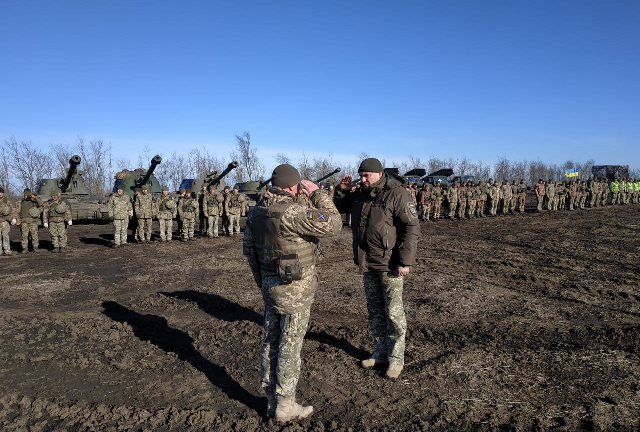В районе ООС проводят артиллеристские соревнования