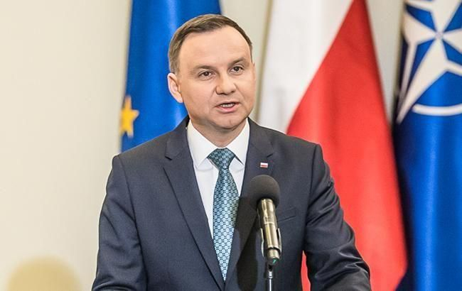 Россия последовательно нарушает международное право, в том числе и в Украине, - Дуда