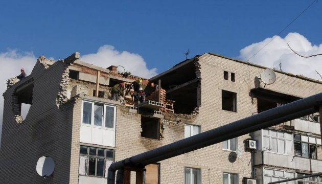 На линии разграничения на Донетчине восстановили 8 домов, еще 46 ремонтируют