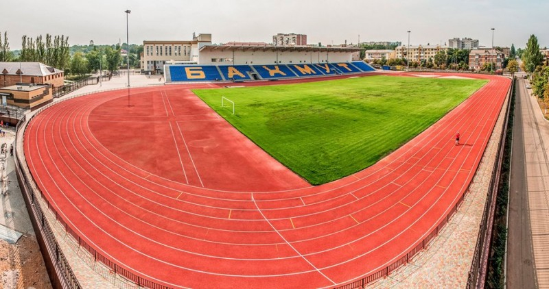 Спортивный стадион Бахмута начал работу