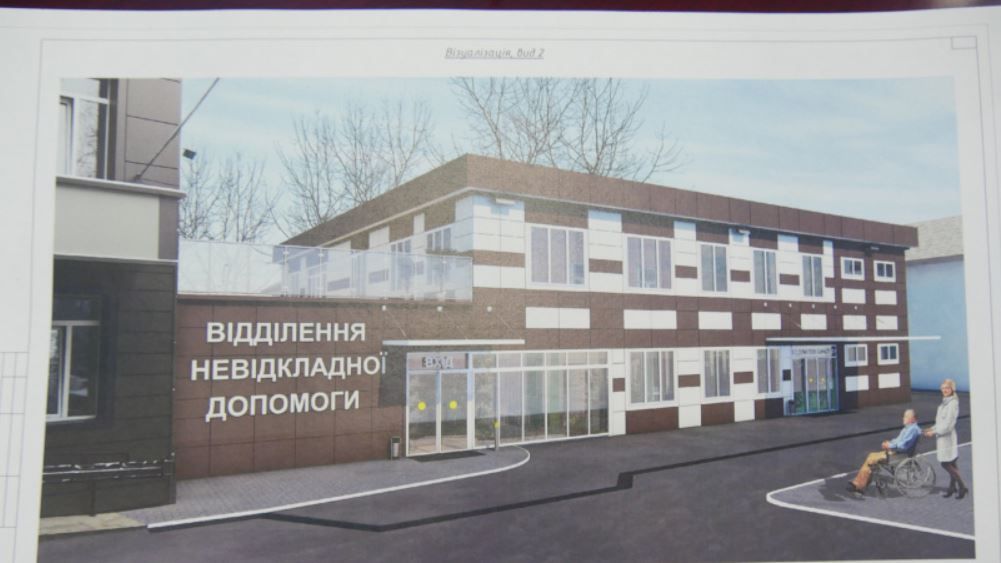 В Бахмуте приступили к реализации проекта по строительству отделения неотложной помощи