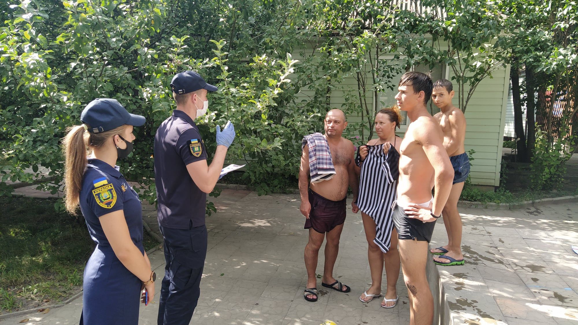 В Лимане спасатели напомнили отдыхающим о правилах безопасности на отдыхе
