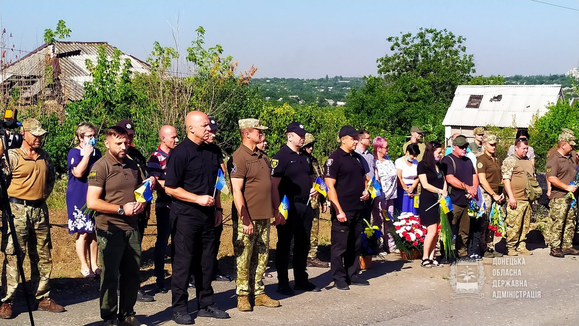 В Авдеевке торжественно отпраздновали 6-ю годовщину освобождения: фото