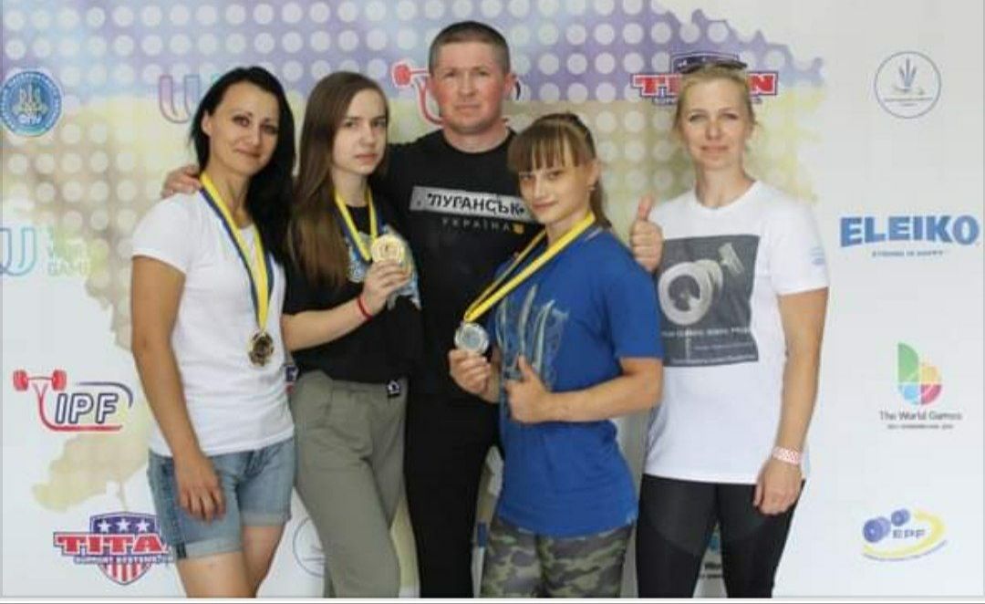 Жительница Луганской области стала чемпионкой Украины в жиме штанги
