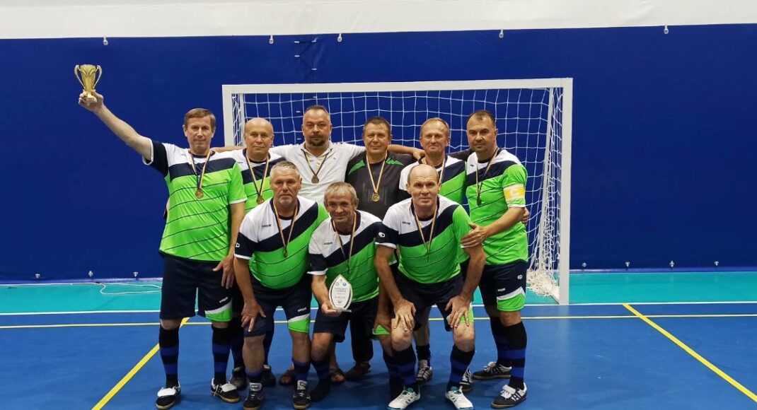 Футболісти-ветерани з Бахмута завоювали бронзу в змаганнях серед команд Вищої ліги