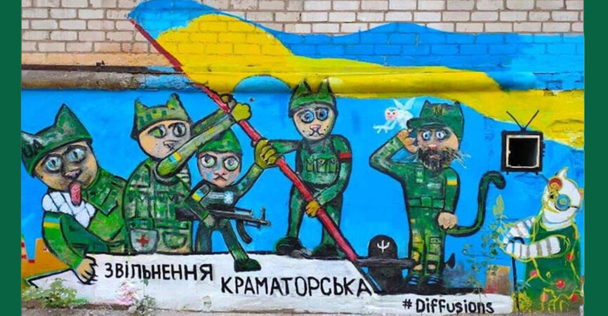 Жители рассказали, что думают о новом мурале "Освобождение Краматорска": видео