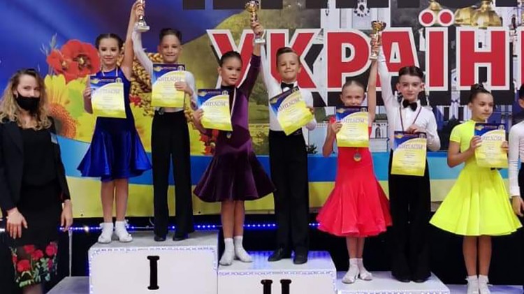 Юные танцоры из Славянска стали третьими на Чемпионате Украины