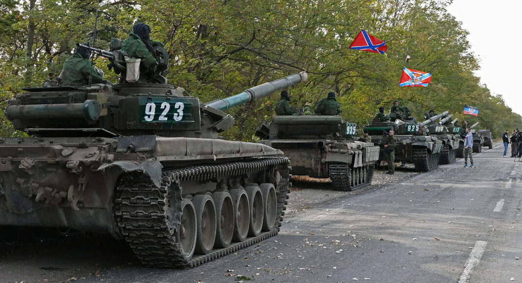 ОБСЄ зафіксовано не відведені танки та артилерію російських окупантів на Донбасі
