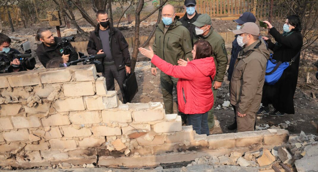 Правительство выделит денежную компенсацию семьям погибших и пострадавшим от пожаров на Луганщине: 300 тыс грн за разрушенный дом