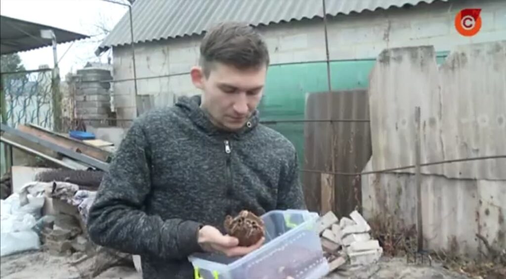 Житель Мариуполя создал центр реабилитации диких животных
