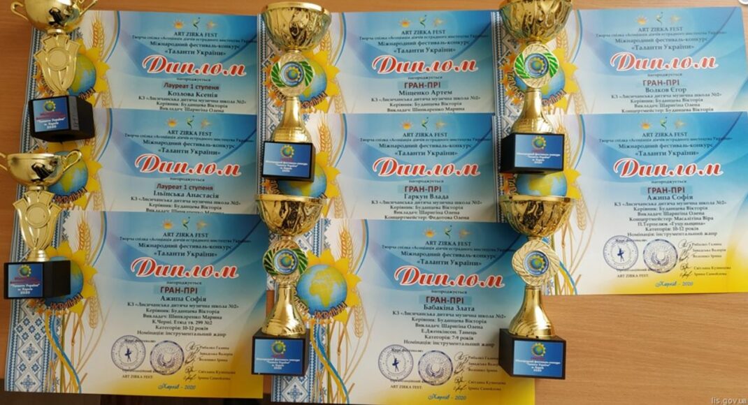Лисичанські музиканти отримали нагороди на Міжнародному фестивалі