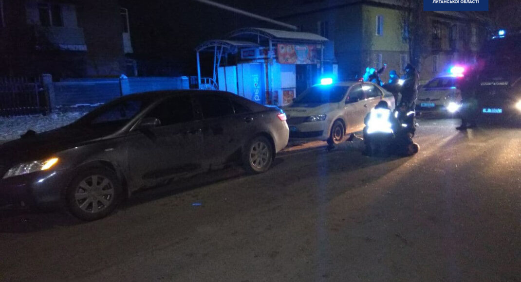 У Рубіжному п'яні автомобілісти побилися з поліцейськими