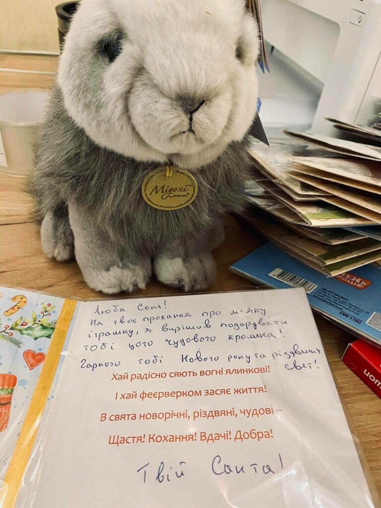 Волонтеры собрали подарки для детей, которые потеряли жилье во время пожаров на Луганщине Фото: Восток SOS