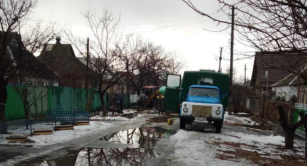 В Краматорске произошел крупный прорыв водовода