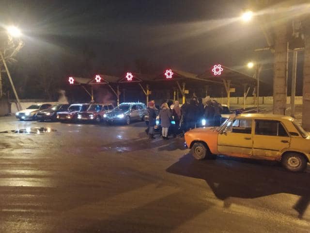 В Авдеевке провели новогодний пробег. Фото Авдеевка - моя родина
