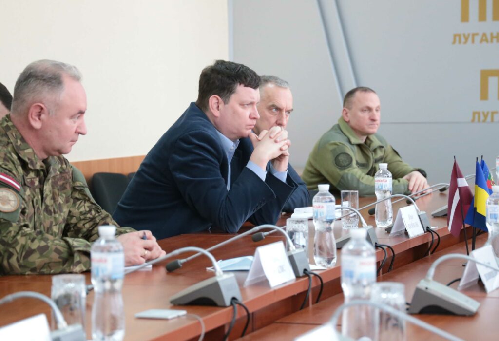 Делегація Посольства Латвійської Республіки відвідала Луганщину: обговорили спільні проекти
