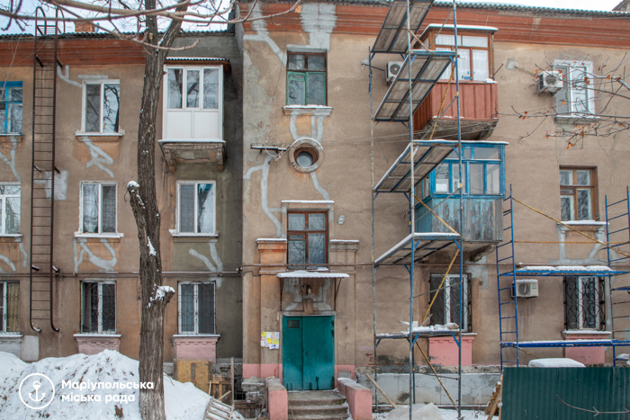 В Мариуполе капитально отремонтируют несущие конструкции 5 многоэтажек